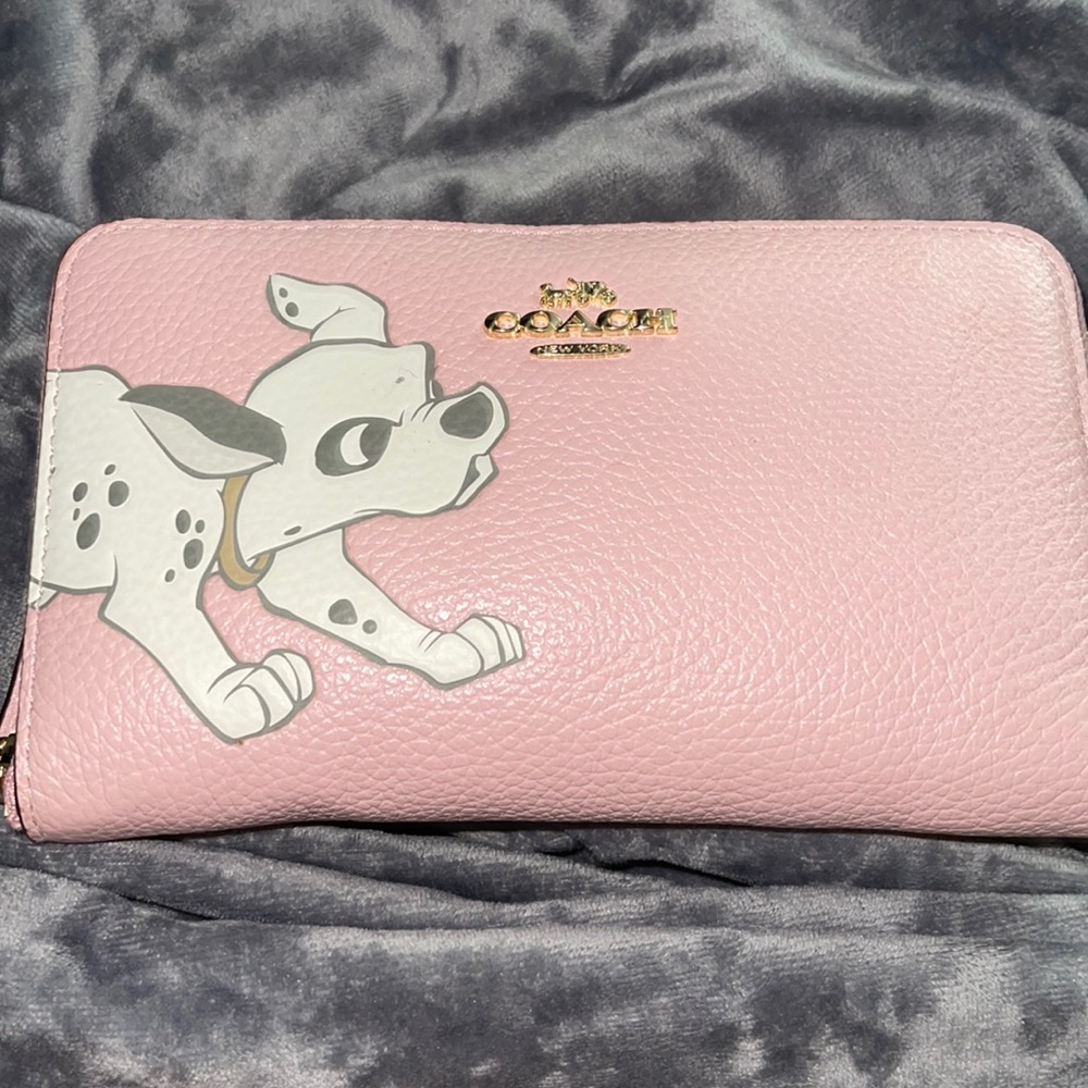 disney coach 101 damation wallet